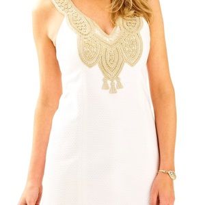 Lilly Pulitzer White Shift Dress • Size 4